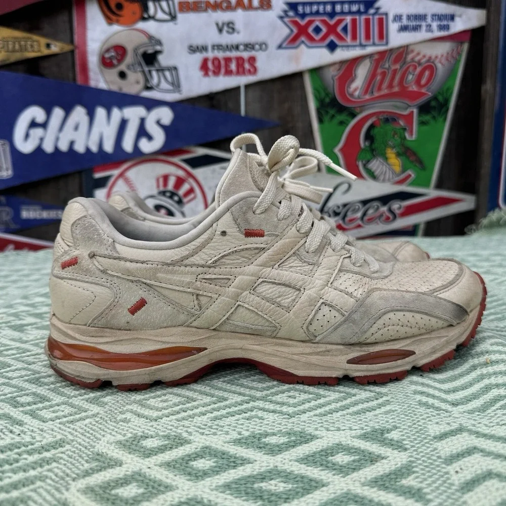 Size 9.5 - ASICS GEL-MC Plus x Denim‎ Tears Cream 2021 Georgia Clay JFG